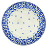 Polish Pottery Pasta Bowl 9&quot; Feline Fine