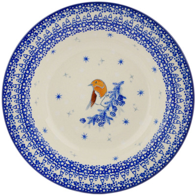 Polish Pottery Pasta Bowl 9"