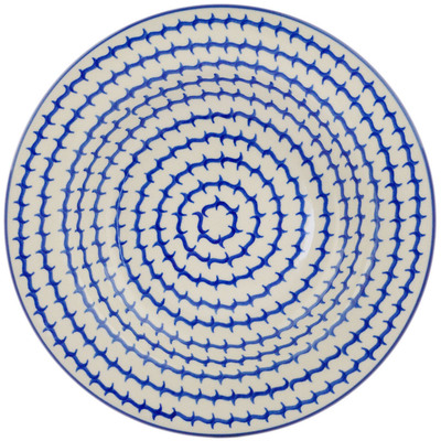 Polish Pottery Pasta Bowl 9"