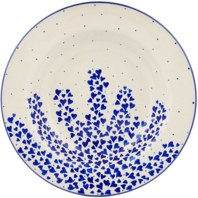 Polish Pottery Pasta Bowl 9&quot;