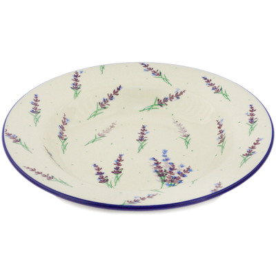 Polish Pottery Pasta Bowl 9&quot; Lavish Lavender