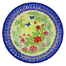 Polish Pottery Pasta Bowl 9&quot; Metamorphosis