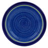 Polish Pottery Pasta Bowl 9&quot; Midnight Eclipse