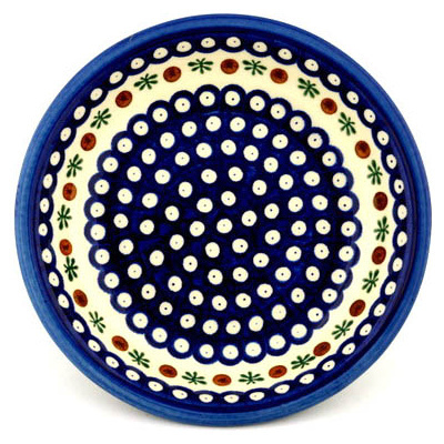 Polish Pottery Pasta Bowl 9&quot; Mosquito