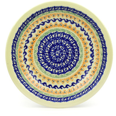 Polish Pottery Pasta Bowl 9" Obsession