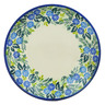 Polish Pottery Pasta Bowl 9&quot; Thistle