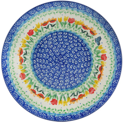 Polish Pottery Pasta Bowl 9" UNIKAT