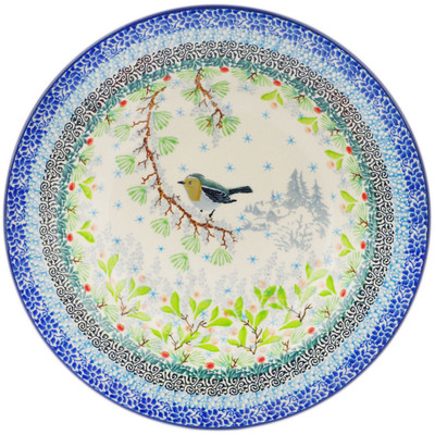 Polish Pottery Pasta Bowl 9&quot; UNIKAT
