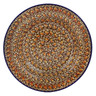 Polish Pottery Pasta Bowl 9" UNIKAT
