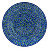 Polish Pottery Pasta Bowl 9" UNIKAT