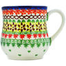 Polish Pottery Pear Mug Cheerful Fall