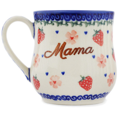 Polish Pottery Pear Mug