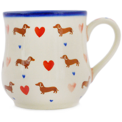 Polish Pottery Pear Mug
