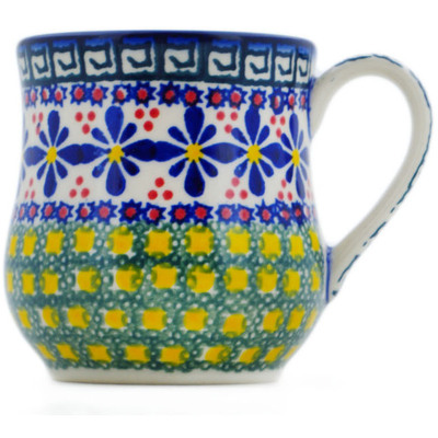 Polish Pottery Pear Mug Irish Spring