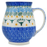 Polish Pottery Pear Mug Texas State