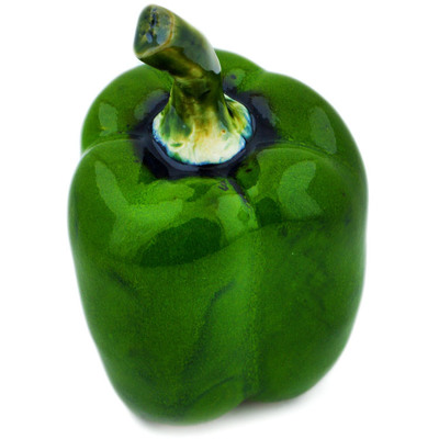 Ceramic Pepper Figurine 5&quot; Green