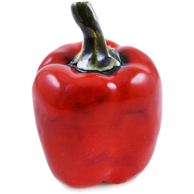 Ceramic Pepper Figurine 5&quot; Red