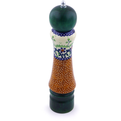 Polish Pottery Pepper Grinder 8&quot; Country Berries UNIKAT