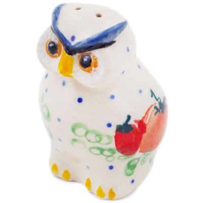 Polish Pottery Pepper Shaker 2&quot; Glorious Sequence UNIKAT