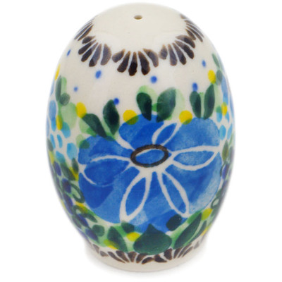 Polish Pottery Pepper Shaker 2&quot; Morning Glory UNIKAT