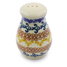 Polish Pottery Pepper Shaker 3&quot; Autumn Swirls