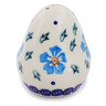 Polish Pottery Pepper Shaker 3&quot; Blue Cornflower