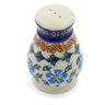 Polish Pottery Pepper Shaker 3" Blue Cornflower