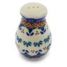 Polish Pottery Pepper Shaker 3&quot; Blue Cress