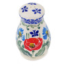 Polish Pottery Pepper Shaker 3" Open Fields