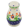 Polish Pottery Pepper Shaker 3&quot; Spring Flowers