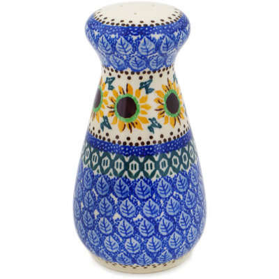 Polish Pottery Pepper Shaker 6&quot; Golden Autumn UNIKAT