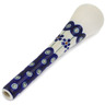 Polish Pottery Pestle 7&quot; Flowering Peacock