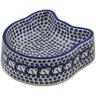 Polish Pottery Pet Bowl 7&quot; Meow