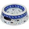 Polish Pottery Pet Bowl 8&quot; Boo Boo Puppy Paws