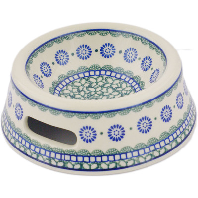 Polish Pottery Pet Bowl 8&quot; Maia