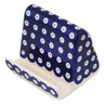 Polish Pottery Phone Stand 4" Blue Eyes