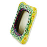 Polish Pottery Picture Frame 6&quot; Sunshine Grotto UNIKAT