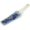 Polish Pottery Pie and Cake Server 10&quot; Flower Wreath UNIKAT