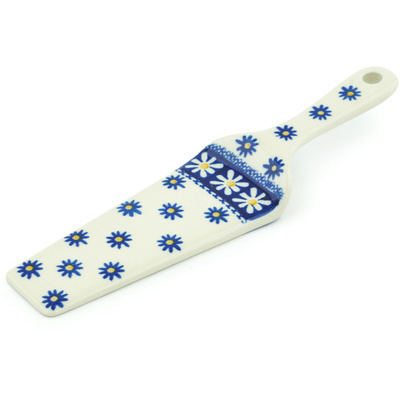 Polish Pottery Pie and Cake Server 10&quot; Sweet Daisy