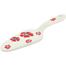 Polish Pottery Pie and Cake Server 7&quot; Dash O&#039; Poppies