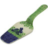 Polish Pottery Pie and Cake Server 7&quot; Hare In Tall Grass