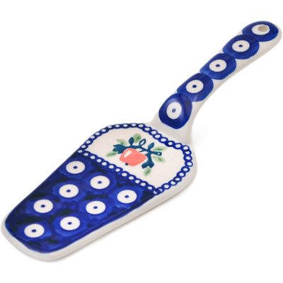 Polish Pottery Pie and Cake Server 7&quot; Juicy Apple