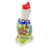 Polish Pottery Pie Bird 3&quot; Metamorphosis