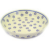 Polish Pottery Pie Dish 10" Daisy Dots
