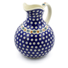 Polish Pottery Pitcher 10 Cup Mosquito