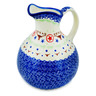 Polish Pottery Pitcher 10 Cup Texas State