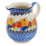 Polish Pottery Pitcher 17 oz Glorious Sequence UNIKAT