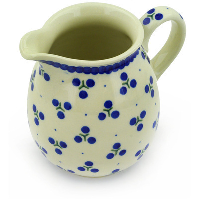 Polish Pottery Pitcher 17 oz