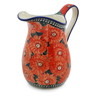 Polish Pottery Pitcher 3&frac12; Cup Temptation UNIKAT