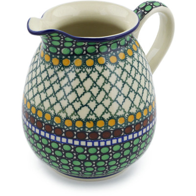 Polish Pottery Pitcher 3&frac12; cups Tranquility UNIKAT